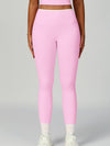 ZASUWA Female Contrast Color Stripe High-rise Flare Leggings