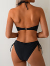 ZASUWA Female Sexy Cross Backless One Piece