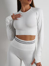 ZASUWA Female Seamless Scrunch Bum Leggings