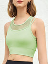 ZASUWA Female Sexy Fishnet Quick Dry Sports Bras