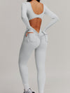 ZASUWA Female Sexy Cutout Pocket Booty Cargo Jumpsuit