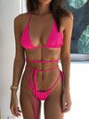 ZASUWA Female Sexy Basic Beach Bikini Set