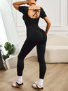 ZASUWA Female Halter Lace-up Backless Jumpsuit