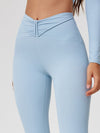 ZASUWA Female Unique V Shape Waist Design Leggings