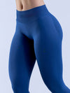 ZASUWA Female Low Waist Solid Color Elastic Tight Basic Yoga Leggings