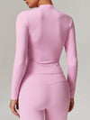 ZASUWA Female Fleece Round Collar Long Sleeves