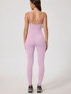 ZASUWA Female Front Folds Zipper Jumpsuit