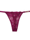 ZASUWA Femal Sexy Mesh Lace Metal Panties