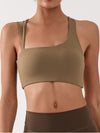 ZASUWA Female Solid Color Beauty Back Sports Bras