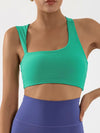 ZASUWA Female Solid Color Beauty Back Sports Bras