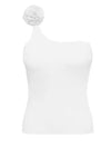 ZASUWA Female Flower Tailoring Backless Tank