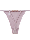 ZASUWA Femal Sexy Mesh Cutout Metal Panties