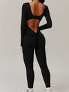 ZASUWA Female Sexy Cutout Pocket Booty Cargo Jumpsuit