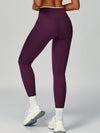 ZASUWA Female Contrast Color Stripe High-rise Flare Leggings