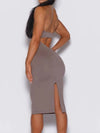 ZASUWA Female Backless Split Dress