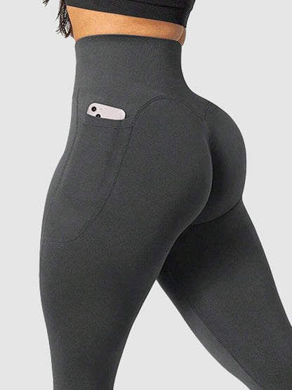 Pocket Seamless Scrunch Bum Leggings
