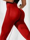 ZASUWA Female Quick-dry Seamless Scrunch Bum Leggings
