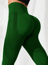 ZASUWA Female Quick-dry Seamless Scrunch Bum Leggings