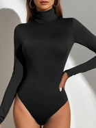 Sleek Turtleneck Long Sleeve Bodysuit