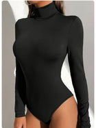 Sleek Turtleneck Long Sleeve Bodysuit