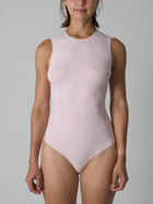 Seamless Crew Neck Sleeveless Bodysuit