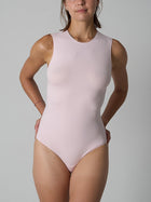 Seamless Crew Neck Sleeveless Bodysuit