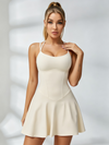 Double-Strap Corset Tennis Dress