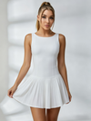 Twist-Back Tennis Dress