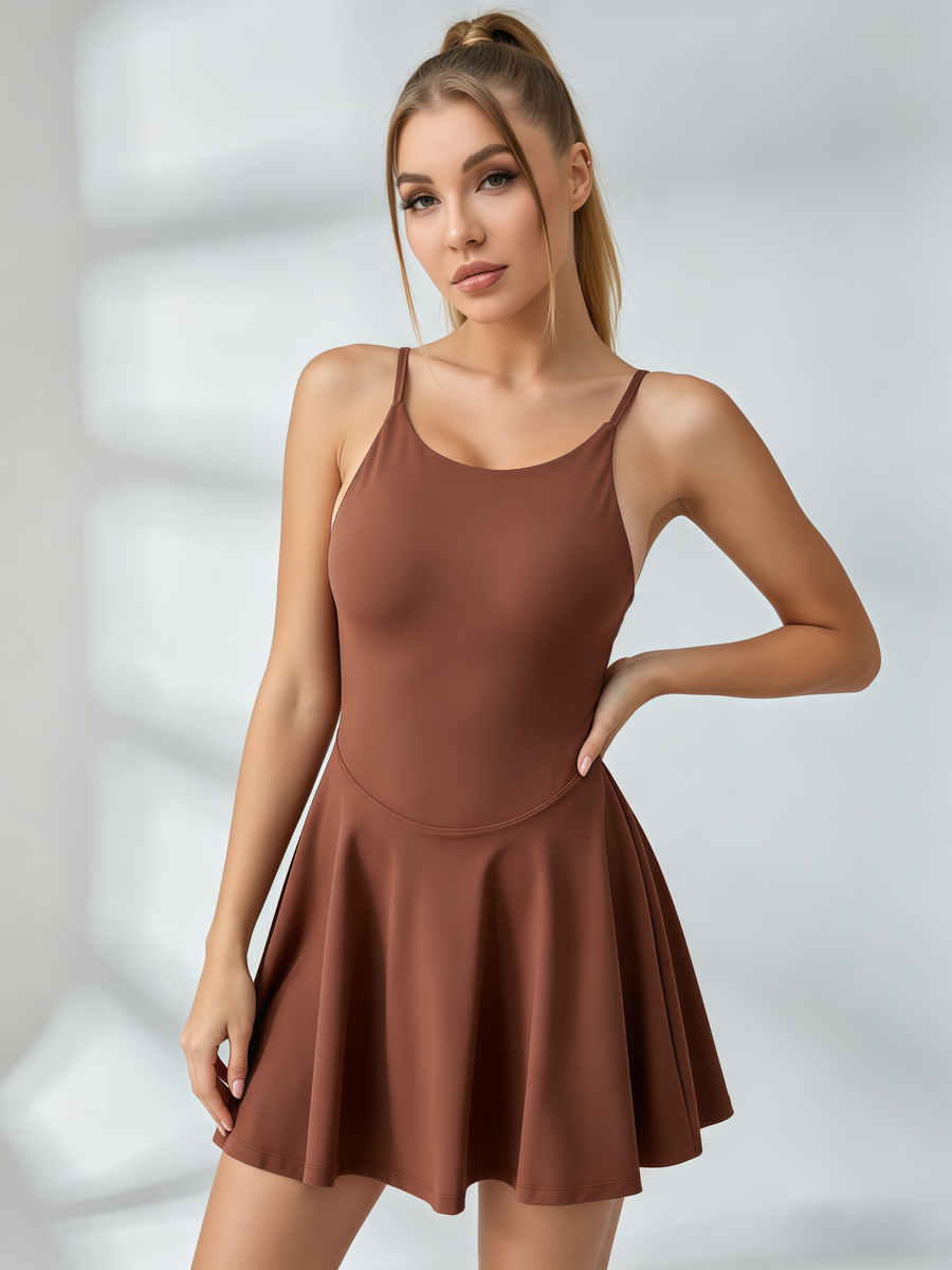 Crisscross Back Tennis Dress