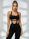 Cutout Waist Jumpsuit
