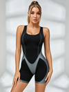 Racerback Compression Short Romper