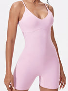 Seamless Butt Lifting Workout Romper