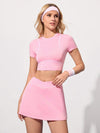 Cropped Top & Tennis Skirt Set
