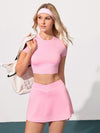 Cropped Top & Tennis Skirt Set