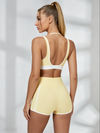 Contrast Color Stripes Short Tracksuit