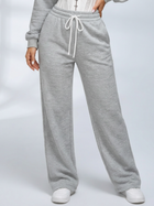 Ribbed Cropped Hoodie Wide Leg Pants 3‑Piece Tracksuit Set