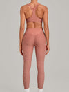 Seamless Tight Workout 2 Piece Activewear Set
