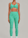 Seamless Tight Workout 2 Piece Activewear Set