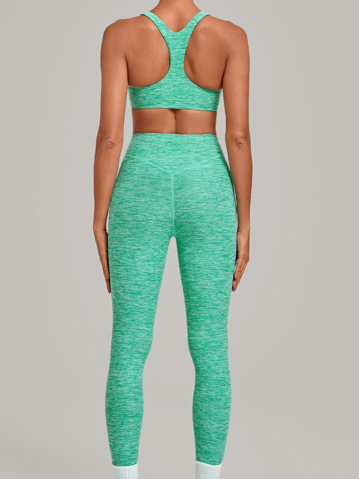 Seamless Tight Workout 2 Piece Activewear Set