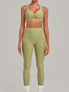 Seamless Tight Workout 2 Piece Activewear Set