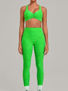Seamless Tight Workout 2 Piece Activewear Set