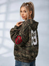 Feamle Pocket Camouflage Hoodie