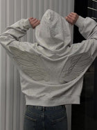 3D Back Wing Oversized Hoodie