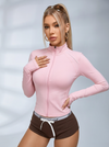 Zipper Stand Collar Jackets