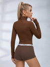 Zipper Stand Collar Jackets