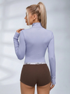 Zipper Stand Collar Jackets
