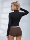 Zipper Stand Collar Jackets