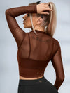 Sexy Sheer Mesh Long Sleeves