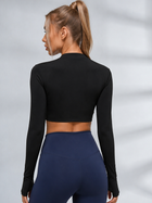 Thumb Hole Long Sleeve Shrug & Sports Bra Set