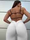 ZASUWA Female Scrunch Bum Deep V Back Leggings X Carmen⭐